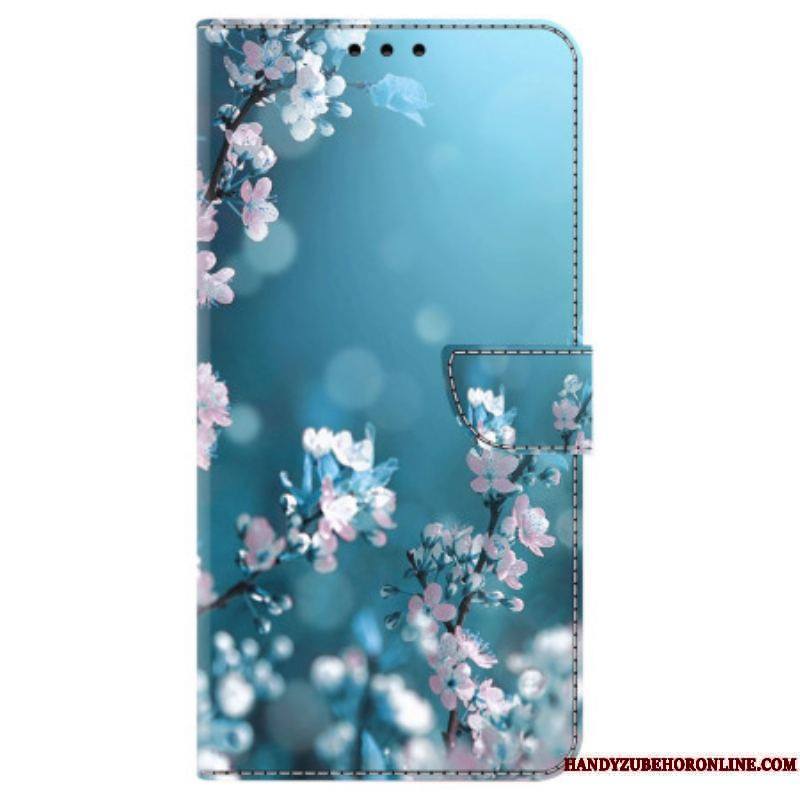 Housse iPhone 15 Pro Fleurs de Prunier