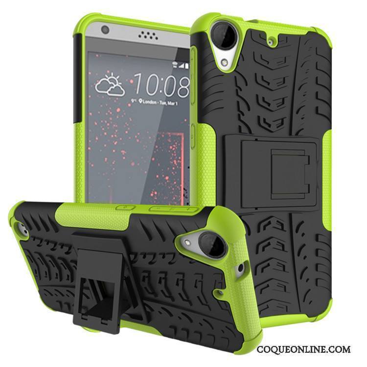 Htc Desire 530 Support Vert Modèle Fleurie Antidérapant Coque Silicone De Téléphone