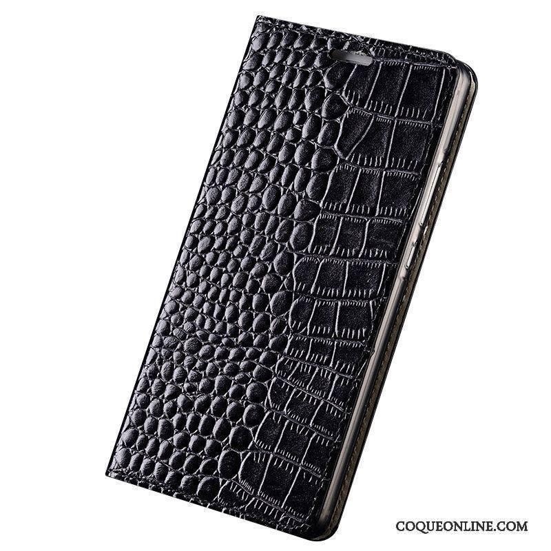 Htc Desire 825 Cuir Véritable Incassable Difficile Coque De Téléphone Protection Noir Business