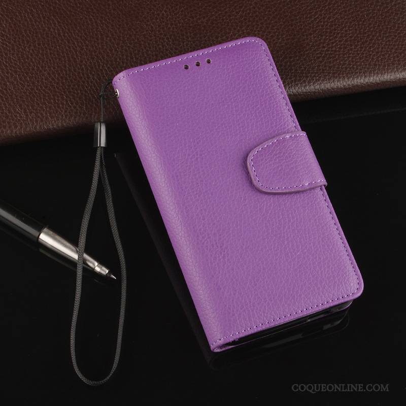 Htc One M7 Violet Étui Fluide Doux Coque De Téléphone Tout Compris Housse Étui En Cuir