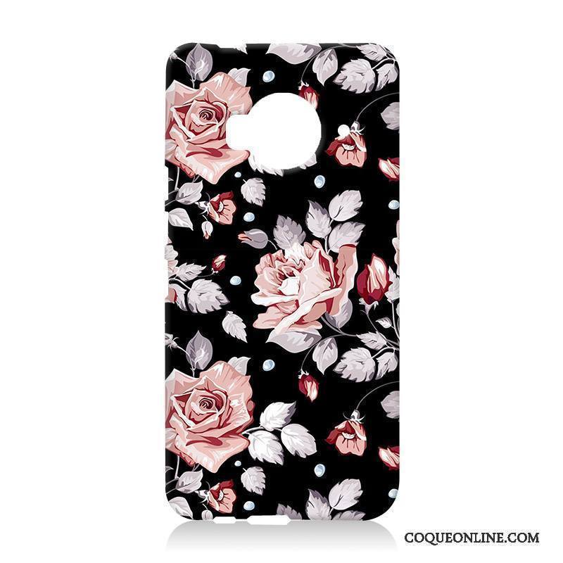 Htc One M9 Difficile Coque De Téléphone Fleurs Étui Dessin Animé Fluide Doux Protection