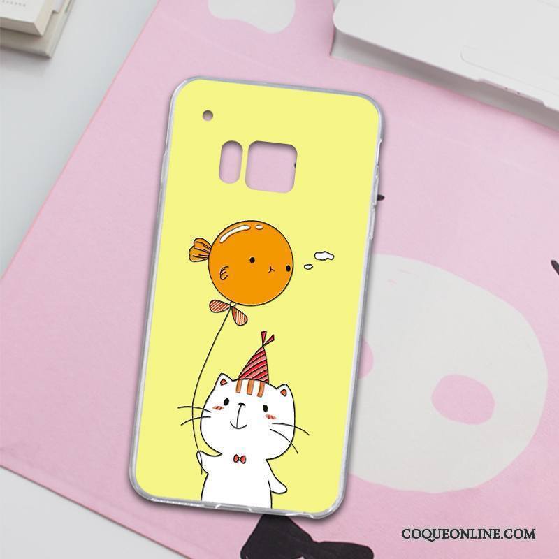 Htc One M9 Incassable Coque De Téléphone Charmant Gaufrage Nouveau Dessin Animé Silicone