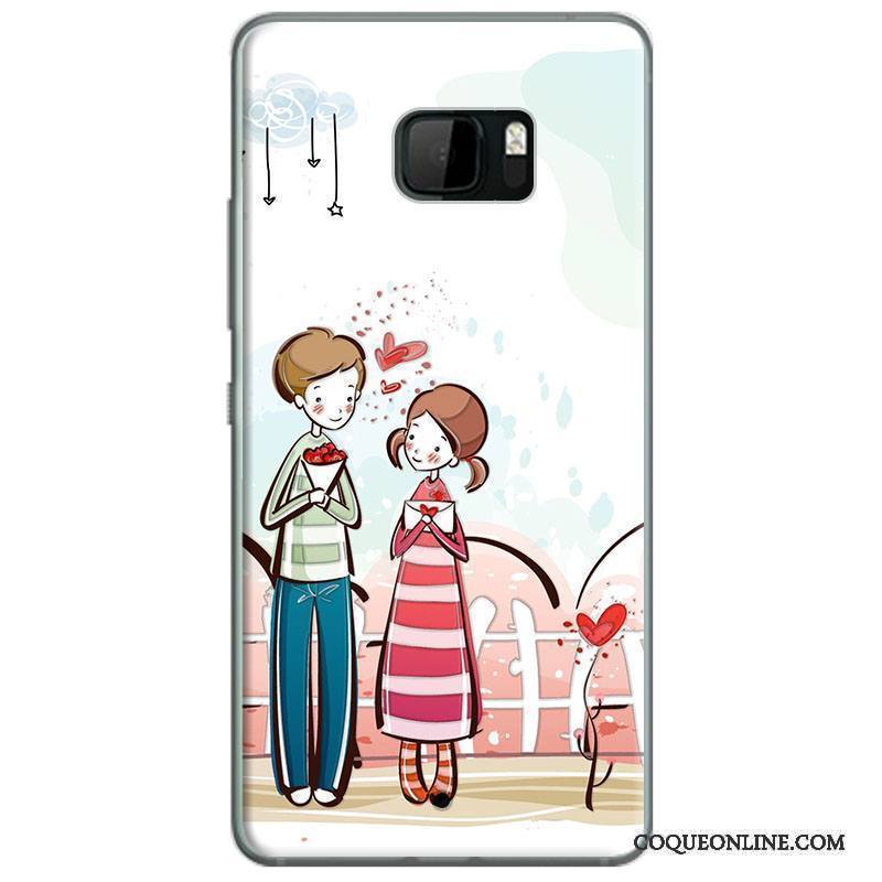 Htc U Ultra Multicolore Étui Dessin Animé Protection Coque De Téléphone Fluide Doux Incassable