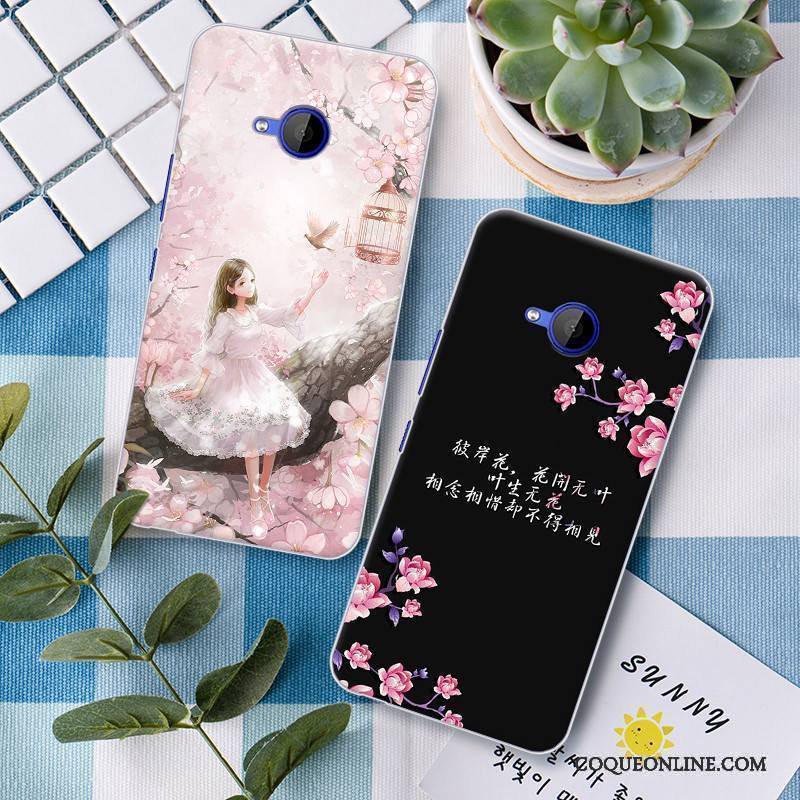 Htc U11 Life Fluide Doux Protection Coque De Téléphone Tout Compris Étui Dessin Animé Silicone