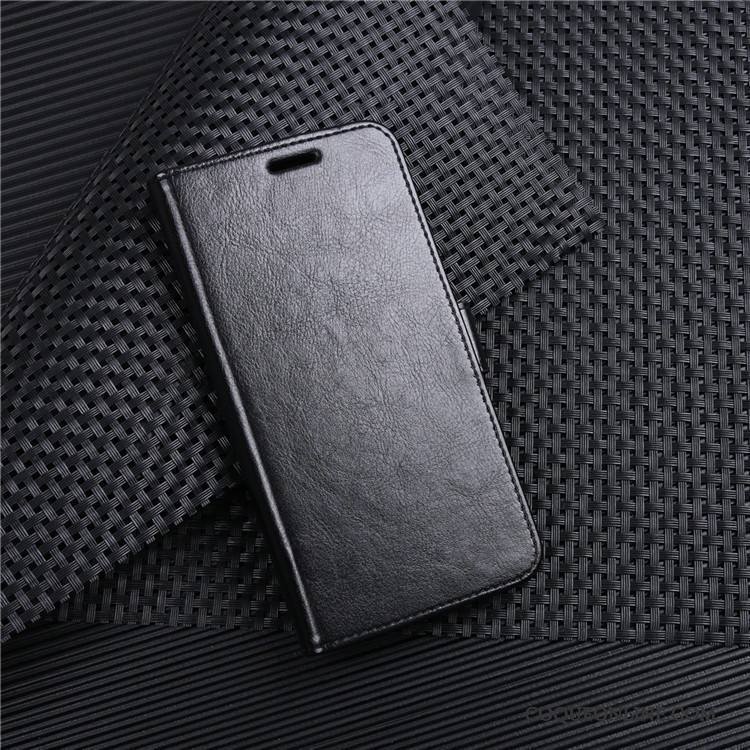 Htc U11 Life Étui Housse Protection Coque De Téléphone Noir Étui En Cuir