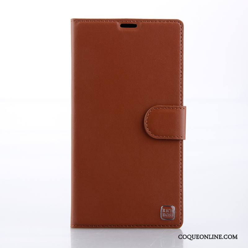 Huawei Ascend Mate 7 Téléphone Portable Étui En Cuir Housse Cuir Véritable Coque De Téléphone Protection