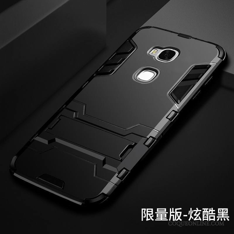Huawei G7 Plus Tout Compris Personnalité Cool Silicone Coque De Téléphone Étui Noir