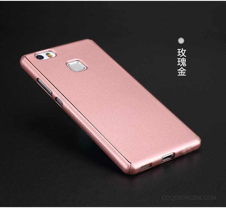 Huawei G9 Lite Délavé En Daim Coque De Téléphone Protection Tout Compris Rose Incassable Jeunesse