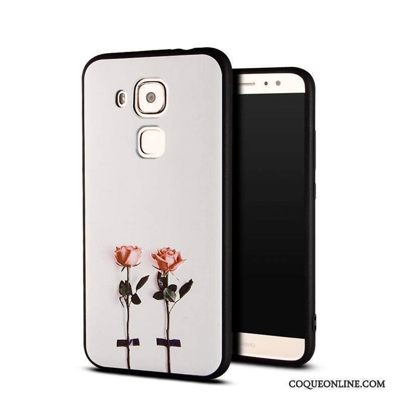 Huawei G9 Plus Coque De Téléphone Étui Silicone Protection Incassable Floral Tout Compris