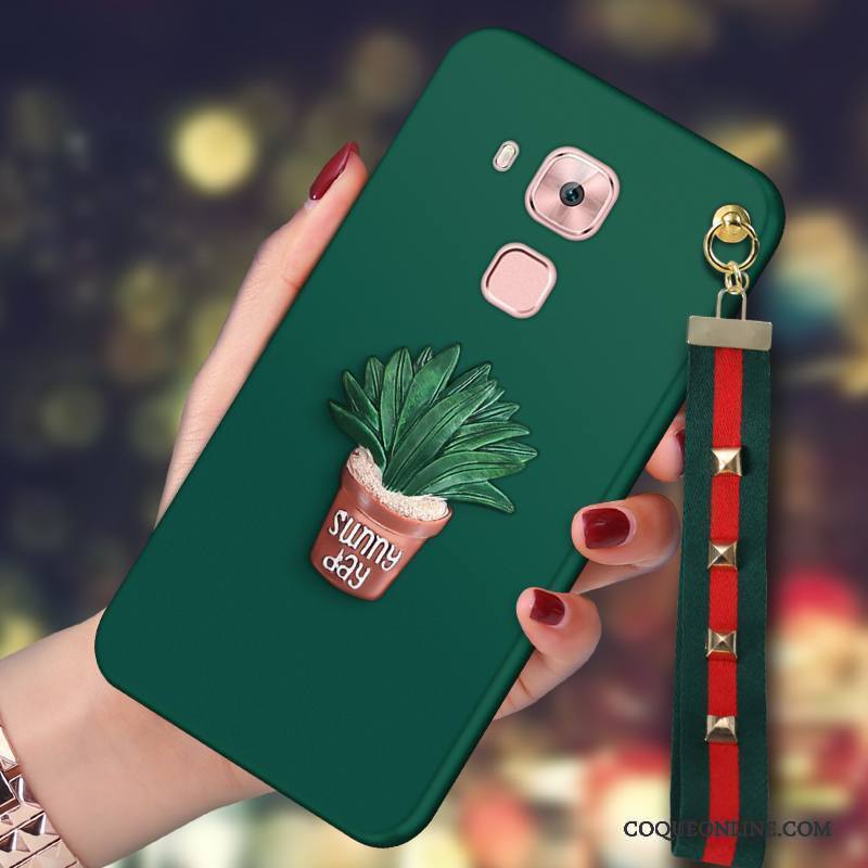 Huawei G9 Plus Créatif Vert Tout Compris Protection Étui Tendance Coque De Téléphone