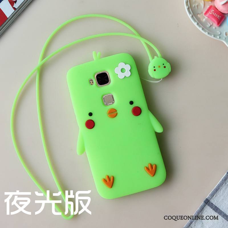 Huawei G9 Plus Silicone Tendance Coque De Téléphone Créatif Étui Personnalité Vert