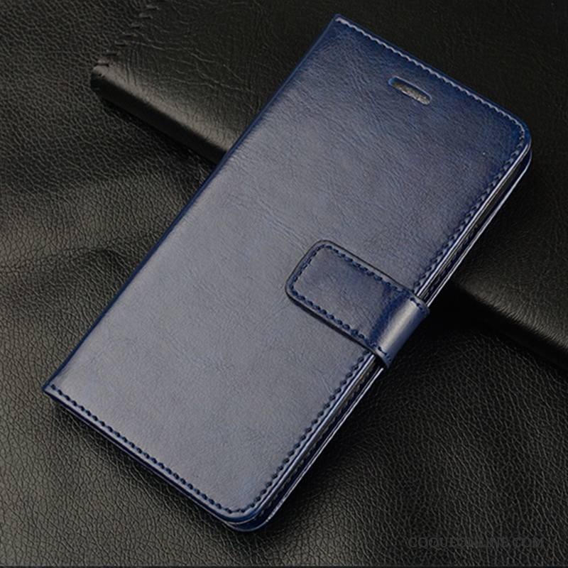 Huawei G9 Plus Étui En Cuir Clamshell Bleu Mignonne Silicone Coque De Téléphone