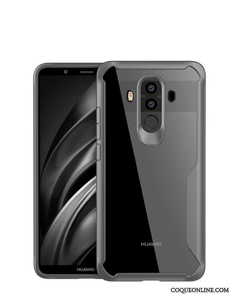 Huawei Mate 10 Incassable Gris Protection Épaissir Transparent Étui Coque De Téléphone