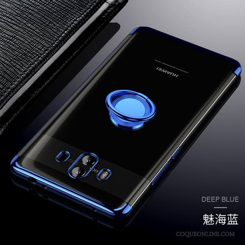 Huawei Mate 10 Incassable Tendance Bleu Très Mince Étui Coque De Téléphone Silicone