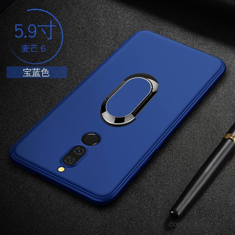 Huawei Mate 10 Lite Coque Incassable Étui Très Mince Tout Compris Silicone Bleu Protection