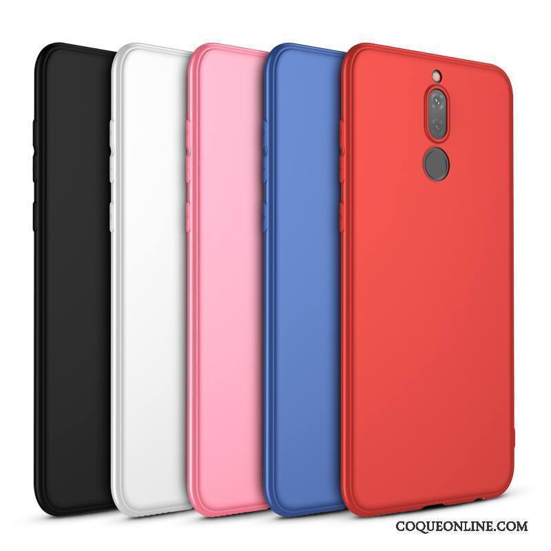 Huawei Mate 10 Lite Délavé En Daim Tendance Étui Silicone Coque De Téléphone Multicolore Incassable