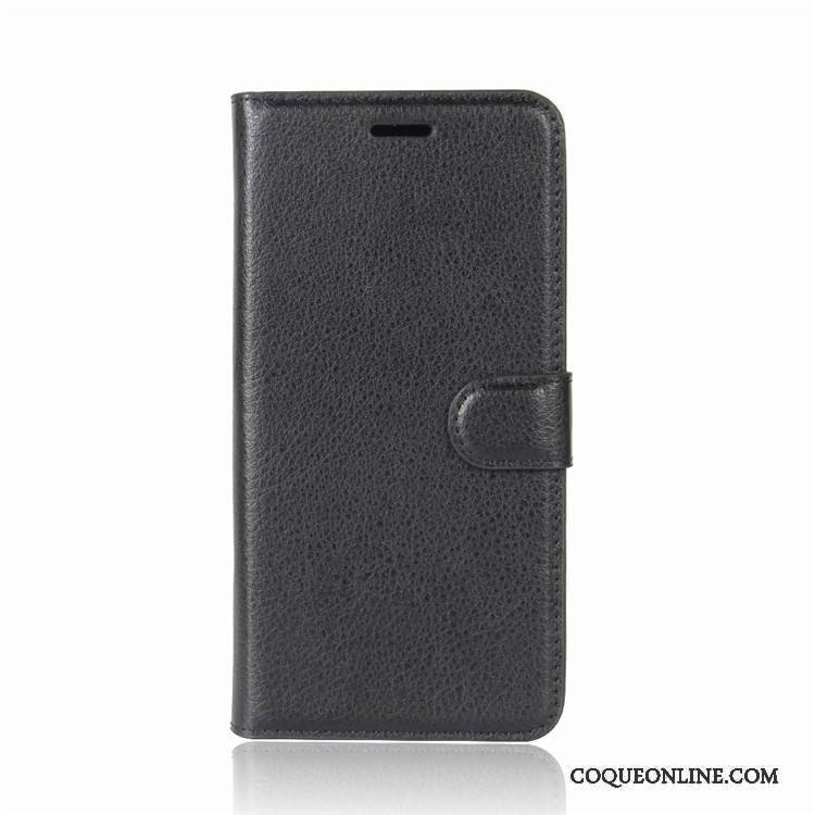 Huawei Mate 10 Lite Noir Portefeuille Coque Protection Étui Téléphone Portable Étui En Cuir