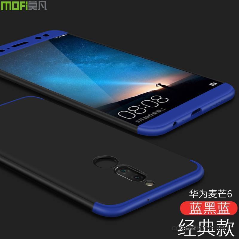 Huawei Mate 10 Lite Tout Compris Coque De Téléphone Bleu Créatif Incassable Silicone Étui