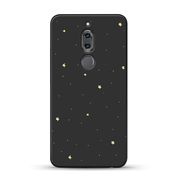 Huawei Mate 10 Lite Étui Noir Protection Silicone Coque De Téléphone Fluide Doux Simple