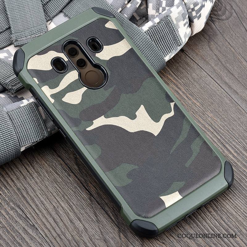 Huawei Mate 10 Pro Camouflage Protection Vert Coque De Téléphone Étui Tout Compris