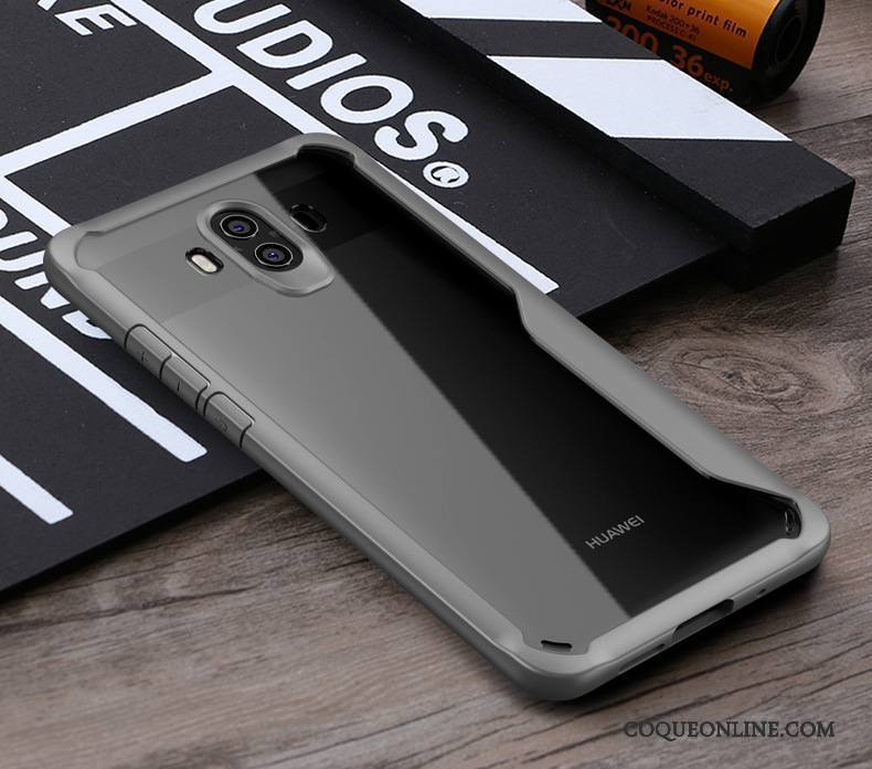 Huawei Mate 10 Pro Coque De Téléphone Étui Business Incassable Tout Compris Téléphone Portable Gris