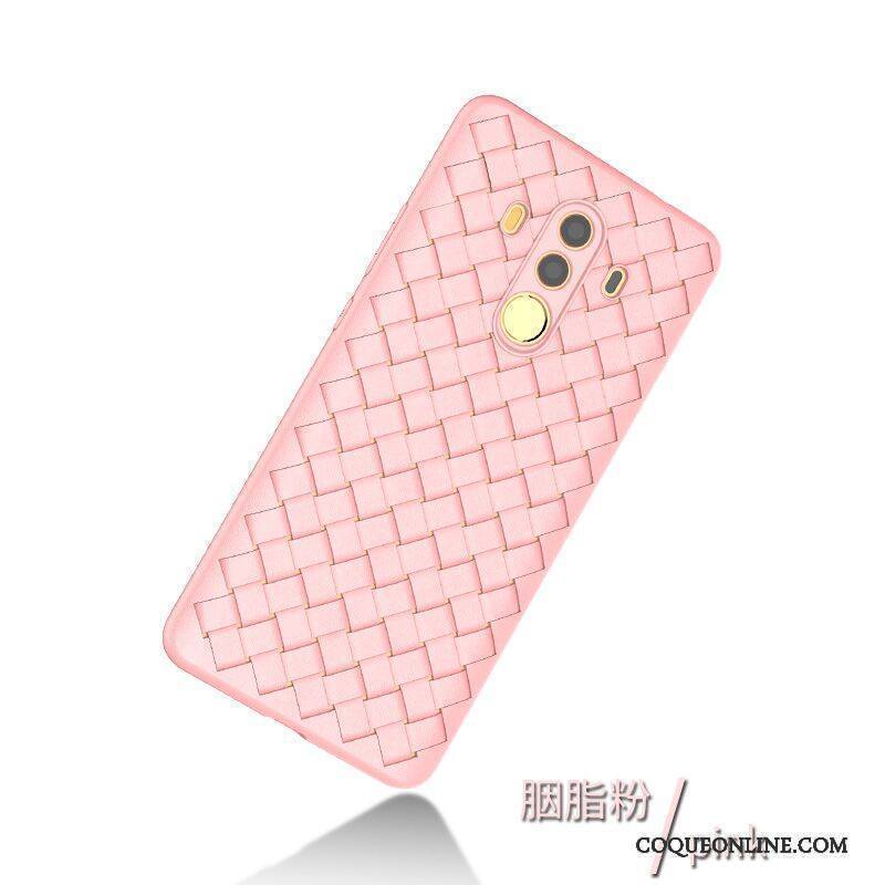 Huawei Mate 10 Pro Coque Protection Personnalité Rose Créatif Fluide Doux Étui Incassable