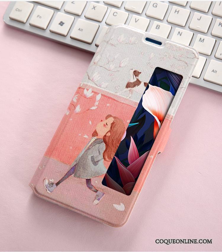 Huawei Mate 10 Pro Coque Protection Étui Incassable Rose Tout Compris Silicone Fluide Doux