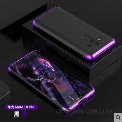 Huawei Mate 10 Pro Coque Très Mince Protection Créatif Tout Compris Étui Métal Violet