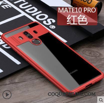 Huawei Mate 10 Pro Coque Étui Incassable Rouge Personnalité Fluide Doux Créatif Tout Compris