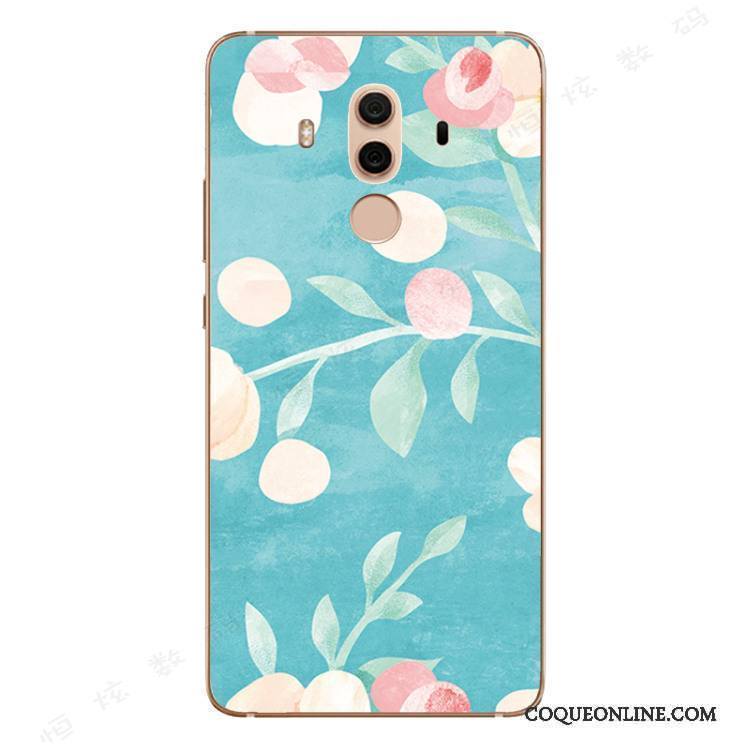 Huawei Mate 10 Pro Protection Coque De Téléphone Étui Tout Compris Vert Fluide Doux Clair