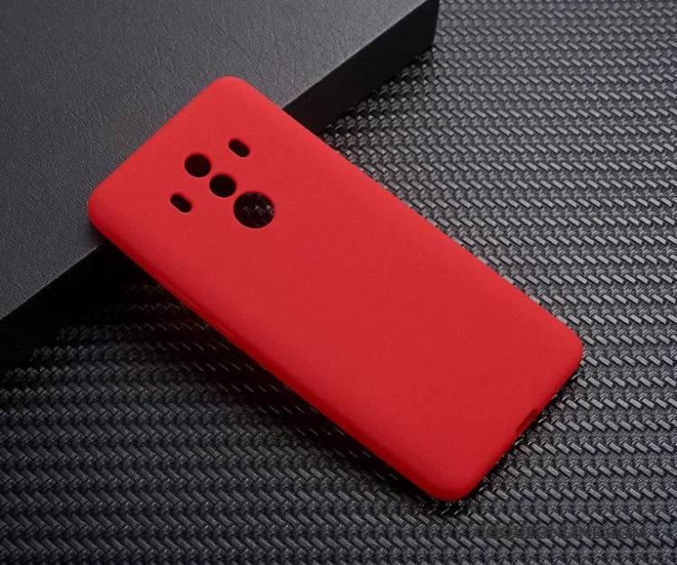 Huawei Mate 10 Pro Rouge Incassable Fluide Doux Vin Rouge Silicone Coque De Téléphone Simple