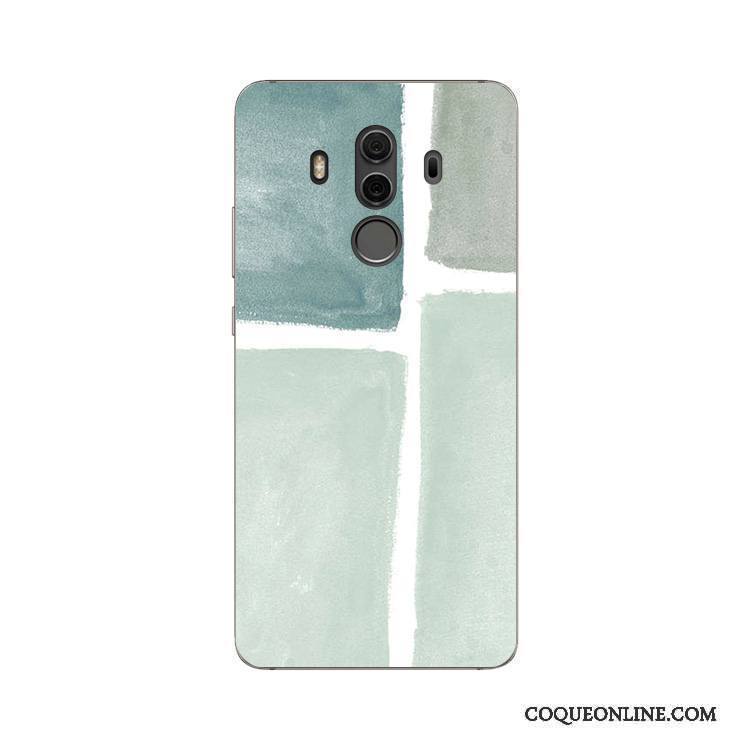 Huawei Mate 10 Pro Silicone Encre Étui Art Coque De Téléphone Protection Style Chinois