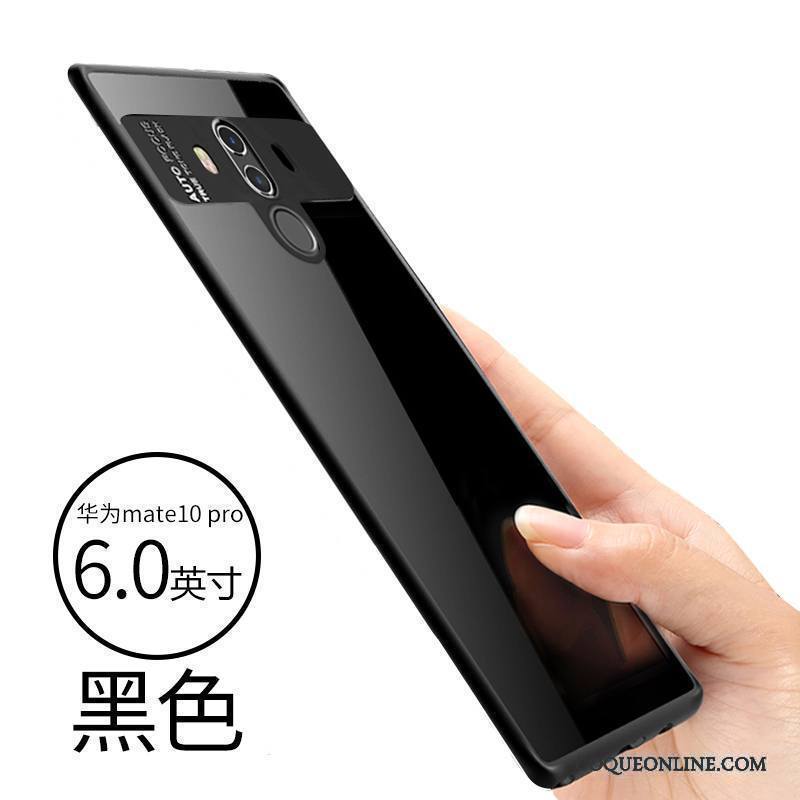 Huawei Mate 10 Pro Silicone Protection Étui Noir Coque De Téléphone Tout Compris Très Mince