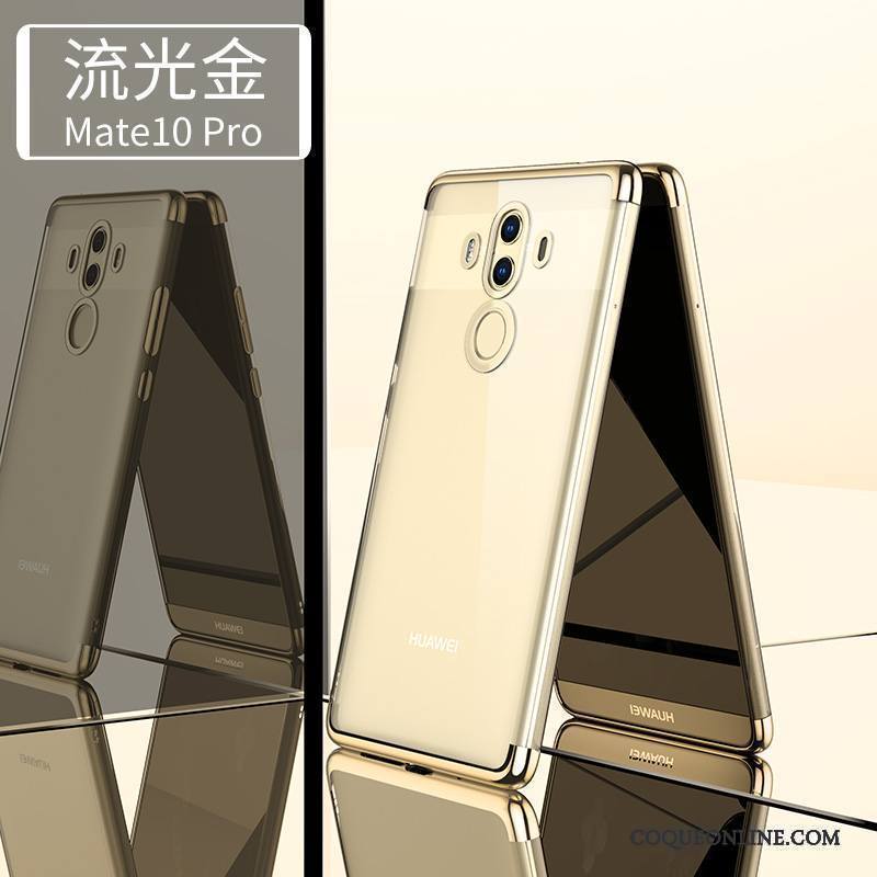 Huawei Mate 10 Pro Étui Transparent Fluide Doux Tout Compris Coque De Téléphone Silicone