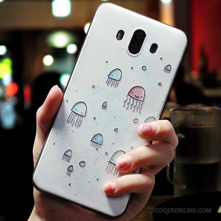 Huawei Mate 10 Silicone Créatif Simple Incassable Personnalité Coque De Téléphone Tout Compris