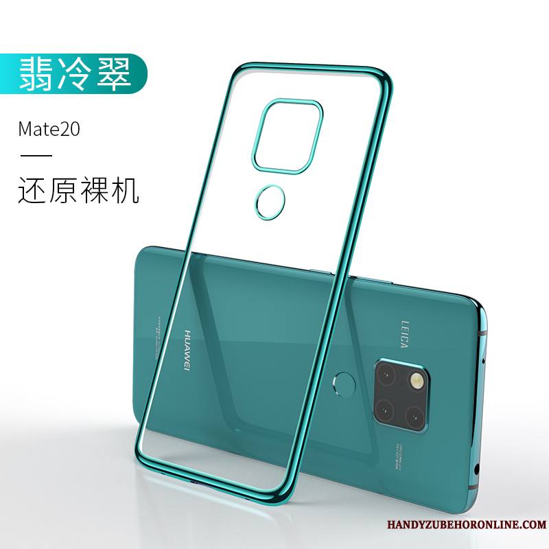 Huawei Mate 20 Coque De Téléphone Protection Modèle Étui Incassable Vert Personnalité