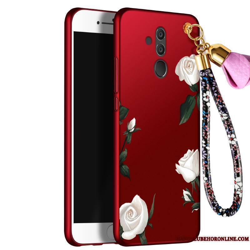 Huawei Mate 20 Lite Incassable Silicone Coque De Téléphone Étui Protection Tout Compris Rouge
