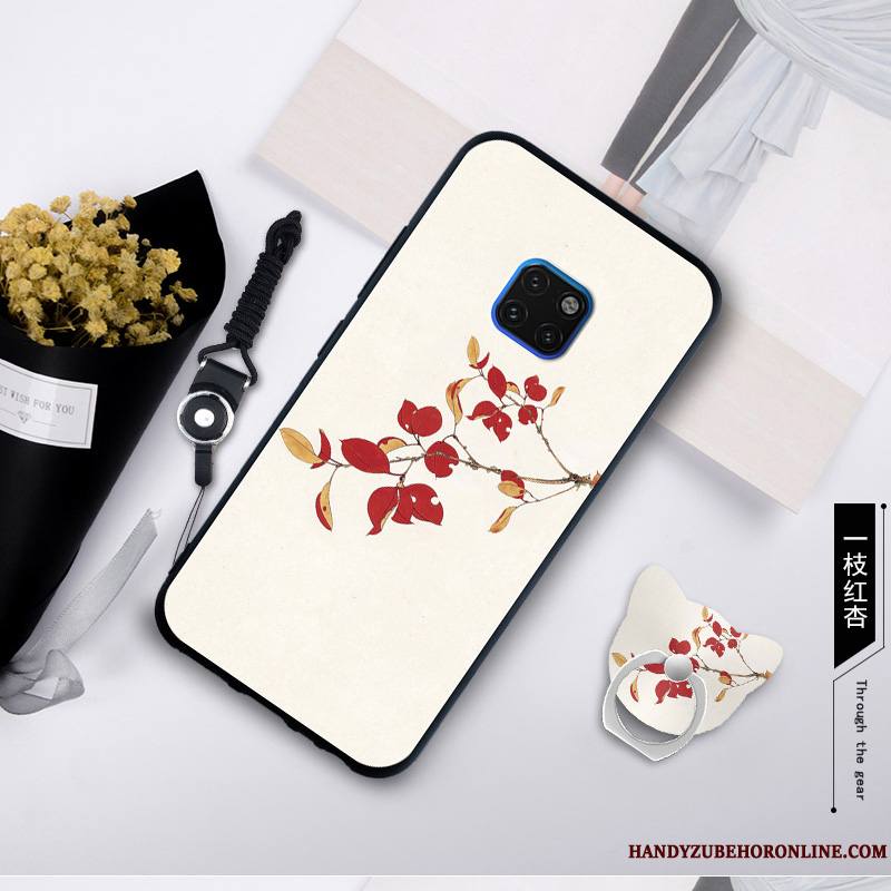 Huawei Mate 20 Rs Protection Blanc Tendance Fluide Doux Étui Coque Mode