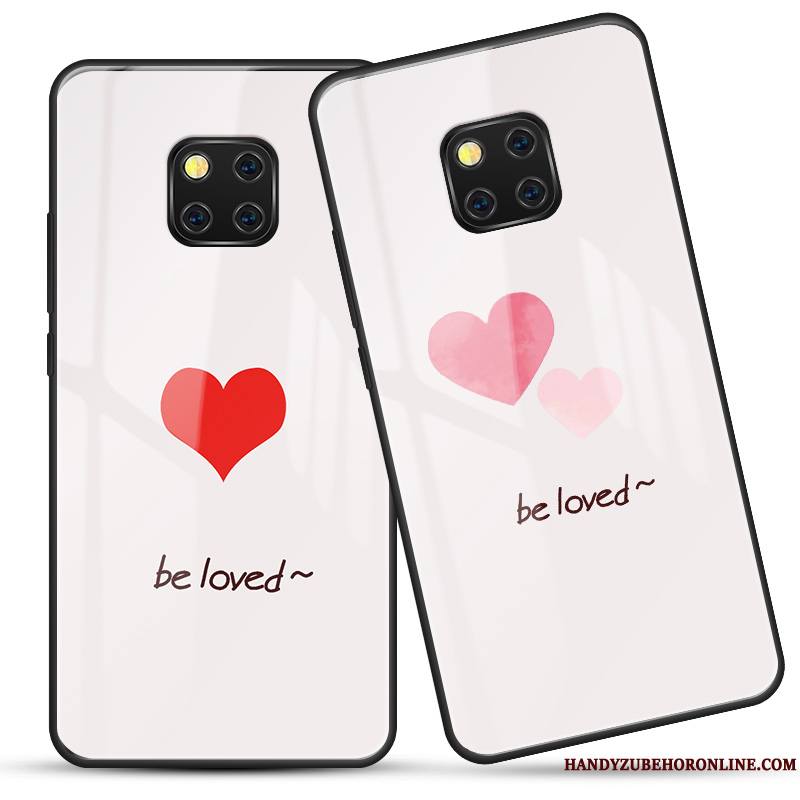 Huawei Mate 20 Rs Protection Étui Tout Compris Coque De Téléphone Amoureux Blanc