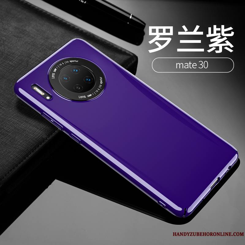 Huawei Mate 30 Coque Très Mince Tout Compris Miroir Nouveau Incassable Personnalité Protection