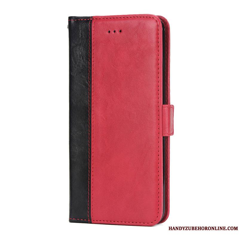 Huawei Mate 30 Pro Coque Modèle Fleurie Nouveau Mode Vintage Rouge Carte Étui En Cuir