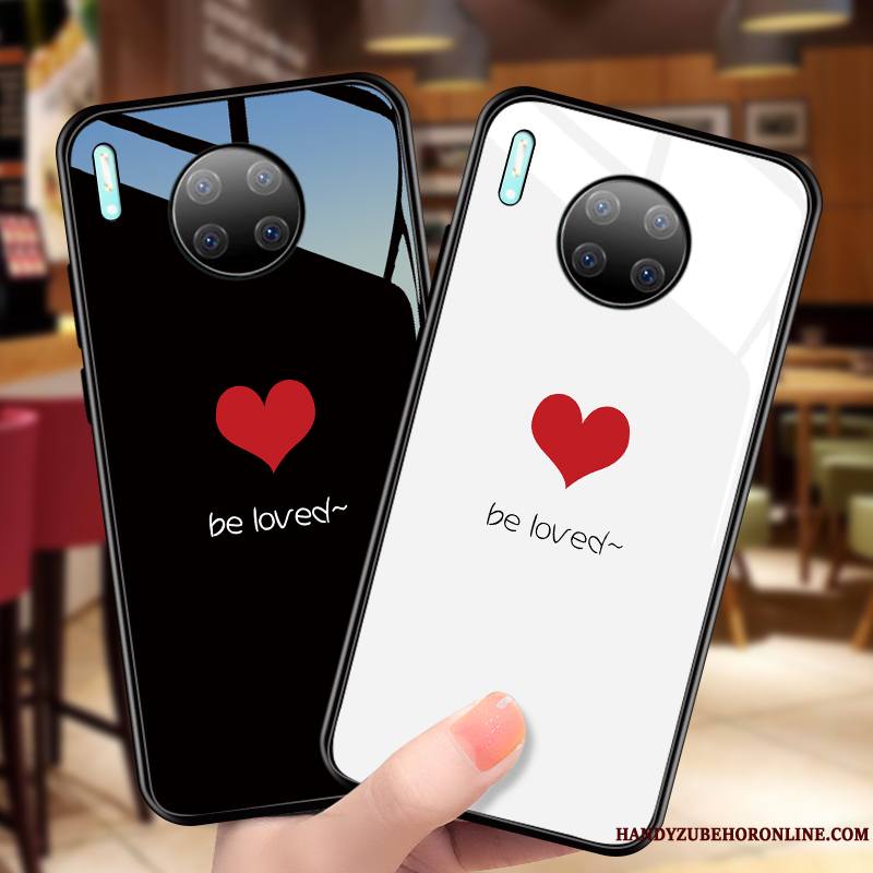 Huawei Mate 30 Pro Coque Ornements Suspendus Très Mince Amour Incassable Net Rouge Amoureux Tout Compris