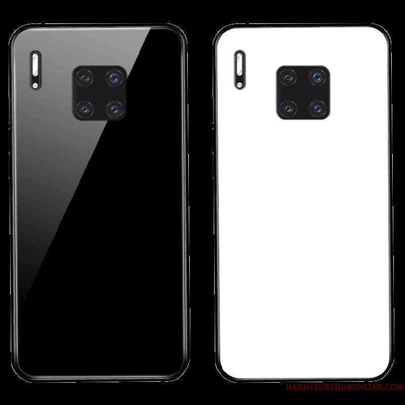 Huawei Mate 30 Rs Couleur Unie Authentique Coque Tendance Noir De Téléphone Difficile