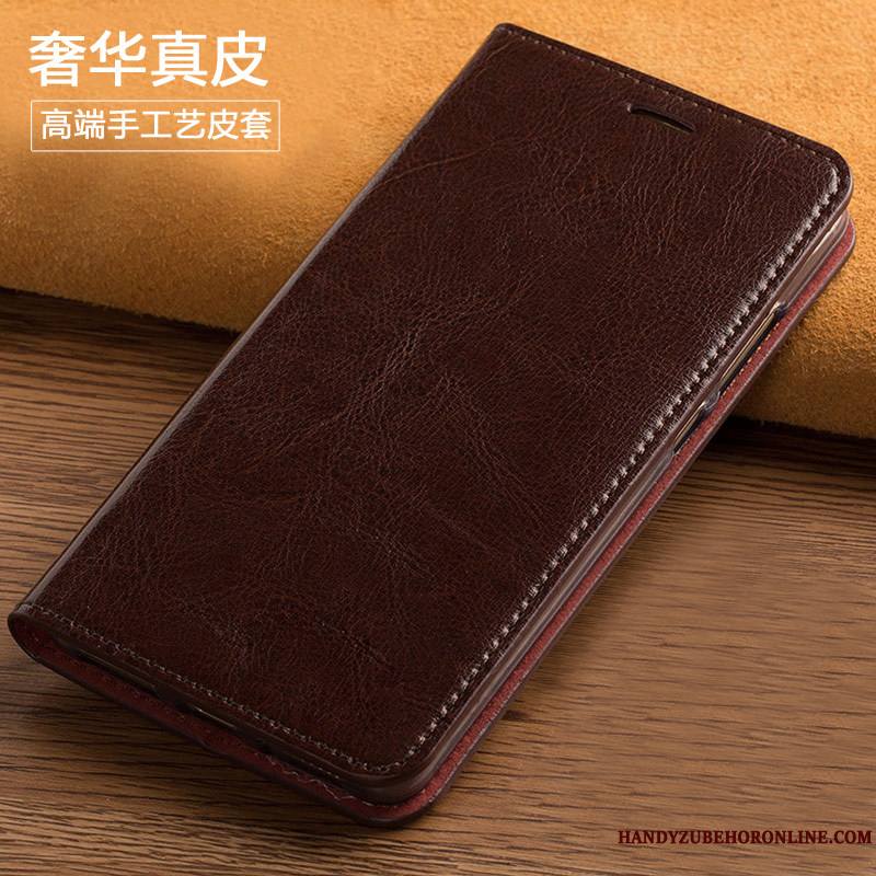 Huawei Mate 30 Rs Étui En Cuir Coque De Téléphone Housse Tout Compris Protection Bovins Cuir Véritable