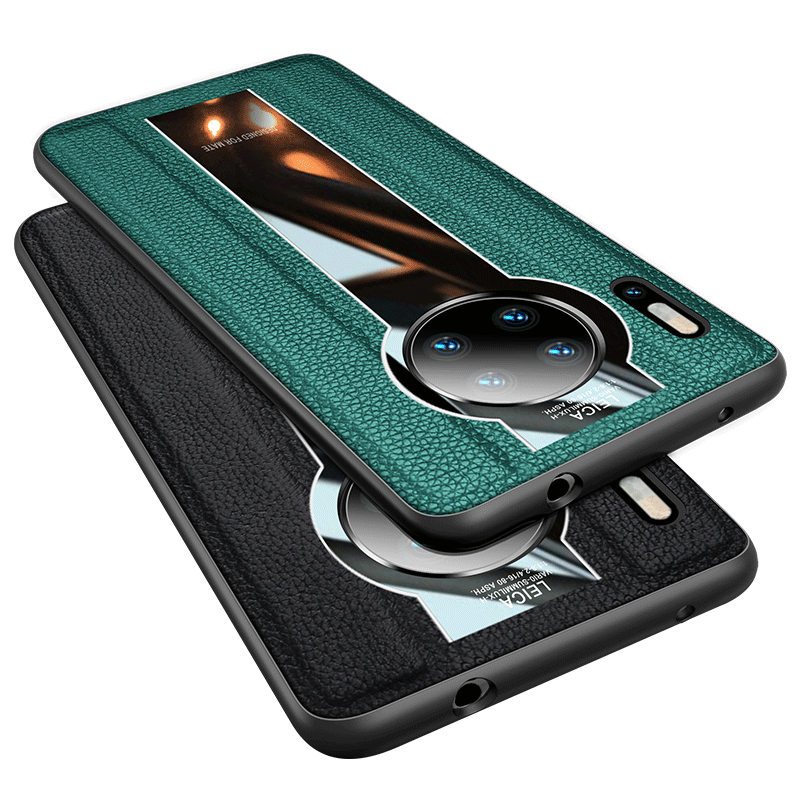 Huawei Mate 30 Silicone Tout Compris Luxe Magnétisme Support Coque De Téléphone Étui