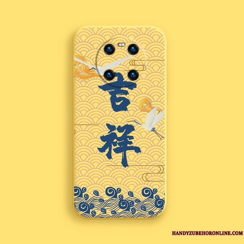 Huawei Mate 40 Coque De Téléphone Protection Créatif Jaune Dessin Animé Nouveau Étui