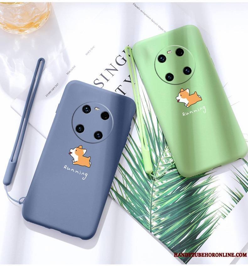 Huawei Mate 40 Pro Coque De Téléphone Personnalité Incassable Dessin Animé Silicone Tout Compris Protection