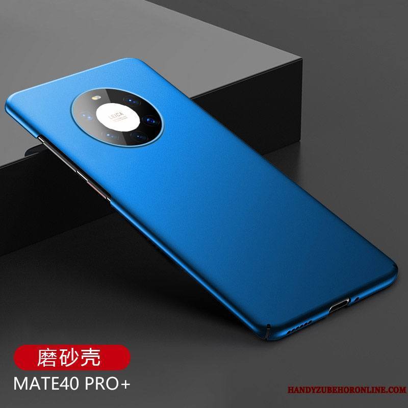 Huawei Mate 40 Pro+ Coque Étui Délavé En Daim Nouveau Incassable Très Mince Protection Luxe
