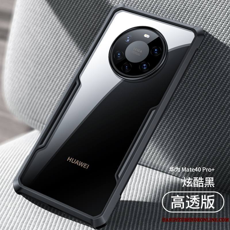 Huawei Mate 40 Pro+ Noir Nouveau Étui Incassable Silicone Coque De Téléphone Tout Compris