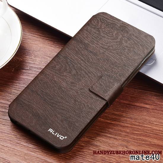 Huawei Mate 40 Silicone Protection Housse Incassable Étui En Cuir Coque De Téléphone Tout Compris